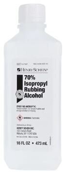 HENRY SCHEIN ISOPROPYL ALCOHOL 70% HENRY SCHEIN ISOPROPYL ALCOHOL 70%