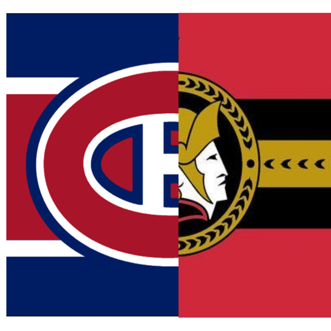 Saturday Montreal vs Sens January 28, 2022 @ 7PM