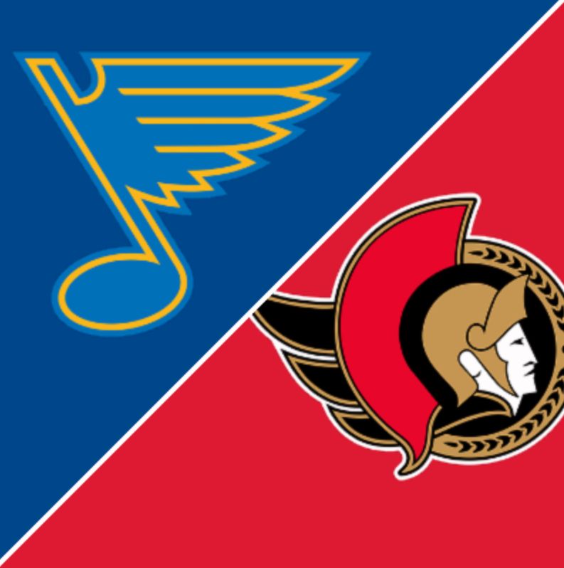 St Louis vs Sens Saturday Dec 6 @7 PM