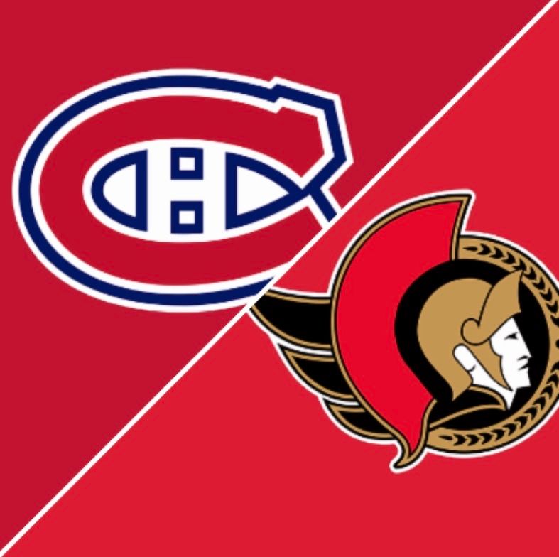 Habs vs Sens Saturday Jan 17th @7:00pm
