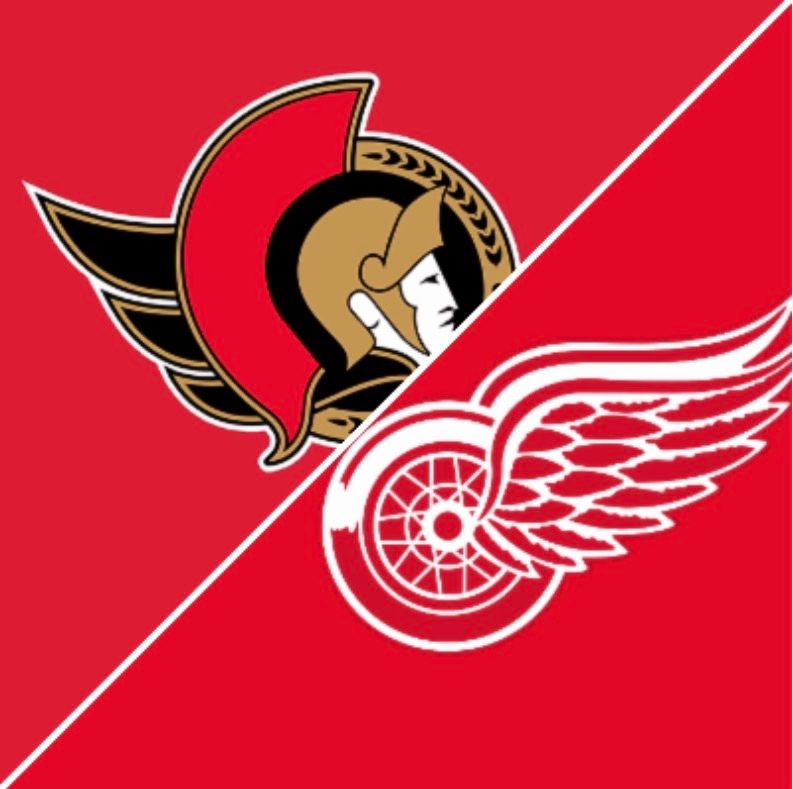 Red Wings vs Sens Thursday Feb 26th @7:00pm