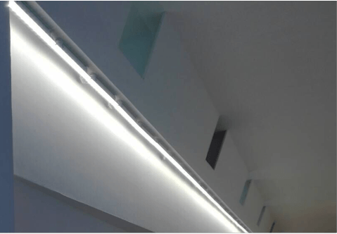 Cadres Black'Line® éclairage LED double-face - a1 - TORENCO