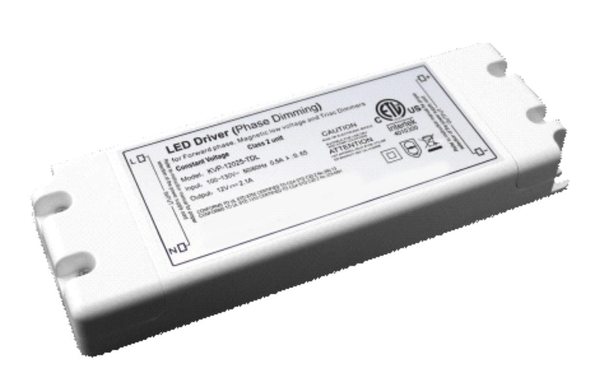 12V/25W MAGNETIC DIMMABLE LED DRIVER