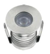 LED IN GROUND LIGHT - Single Color 1 WATT (2.4" D)