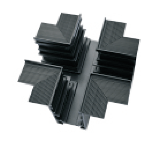 "+" TYPE HORIZONTAL CONNECTOR