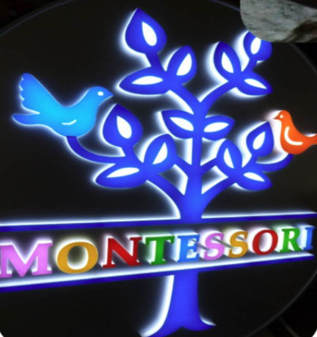 LED ACRYLIC CUSTOM SIGNS - VINYL FACE