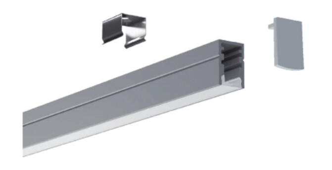 ALUMINUM EXTRUSION LP-1015K