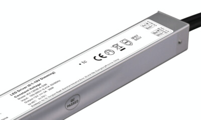 DIMMABLE DRIVER - 24V/30W - 0/1-10V CONSTANT VOLTAGE - IP67 RATED
