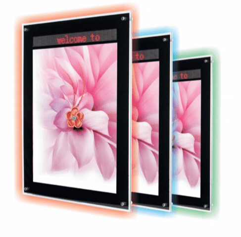 SINGLE SIDED LED WALKING SCREEN LIGHT BOX - 15W
