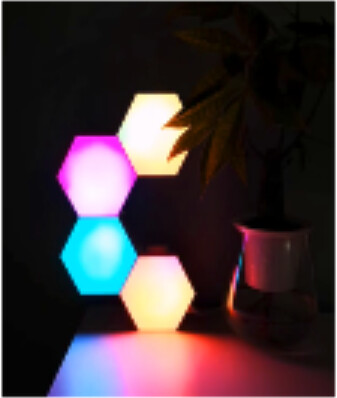 MODULAR HEXAGON LIGHT WITH APP CONTROL