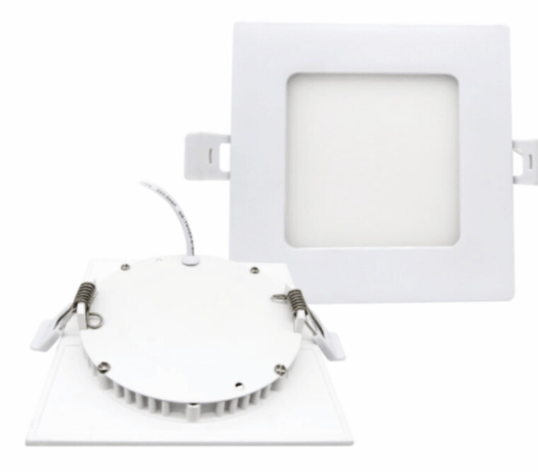 LED 4" SQUARE SLIM RECESSED LIGHT - 9W