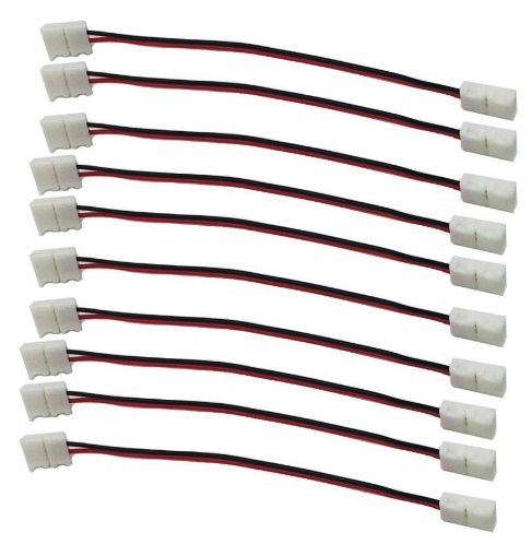 SOLDERLESS LIGHT TO LIGHT CONNECTOR 8MM