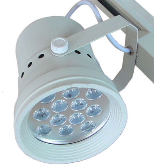 LED BF SERIES TRACK LIGHT - 12 WATT (SILVER FIXTURE)