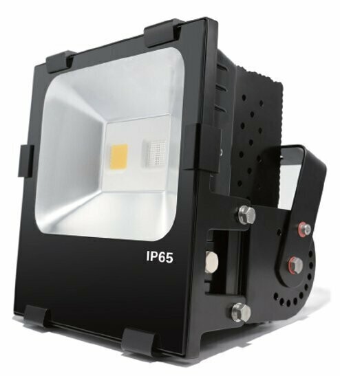 LED FLOOD LIGHT - 190W RGB+WW W/ REMOTE