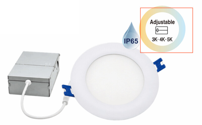 LED 6" CCT SLIM RECESSED LIGHT