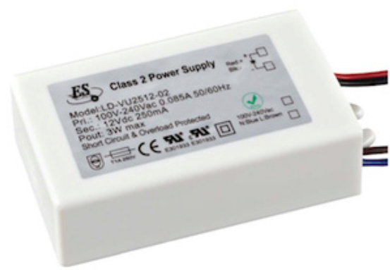 IP65 - 3W CONSTANT VOLTAGE LED DRIVER