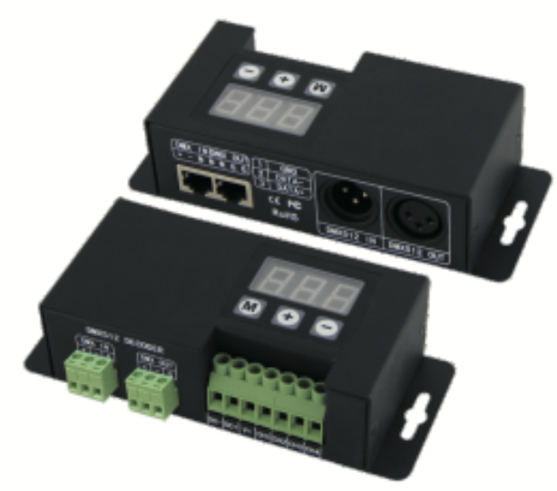 RGBW/RGB/RGBWW DMX DECODER CONSTANT CURRENT