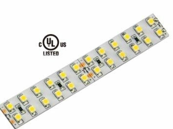 6W/FT - 440LM/FT - 3528-240-24V LED TAPE LIGHT - DOUBLE ROW