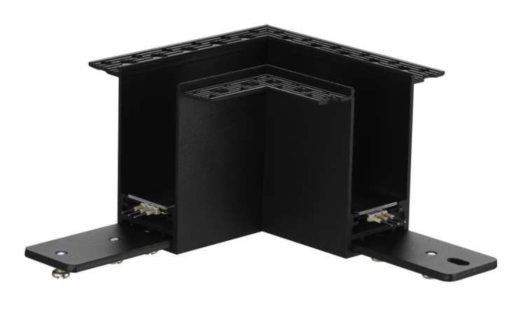 MAGNETIC TRACK - L TYPE HORIZONTAL CONNECTOR (RECESSED)