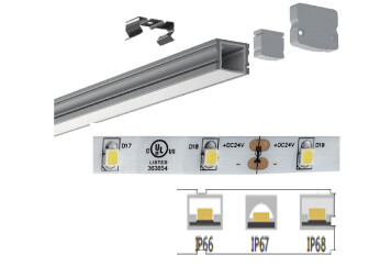 WATERPROOF LINEAR TAPE LIGHT 2835 - 48 - 1715W