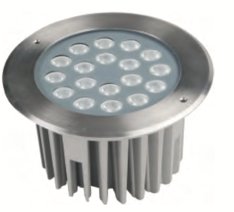 LED IN GROUND LIGHT - 27W 7.9" (D) Rgb/WW/W/NW OPTION