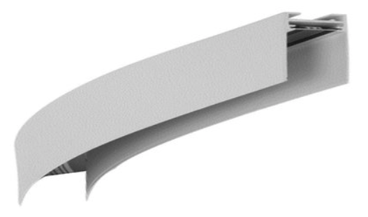 MAGNETIC TRACK - 1/8 CIRCLE  (SURFACE)