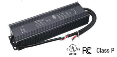 NON-DIMMABLE DRIVER - 12V/ 300W - CONSTANT VOLTAGE - IP66 RATED