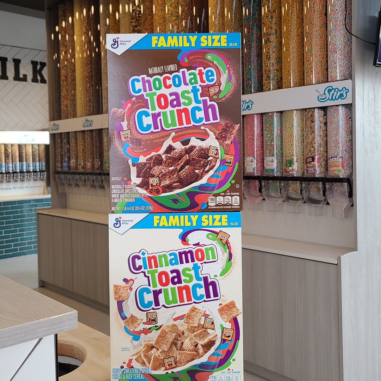 2 Cinnamon Toast Crunch Boxes 2 Cinnamon Toast Crunch Boxes