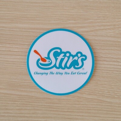 Blue Circle Stir's Sticker