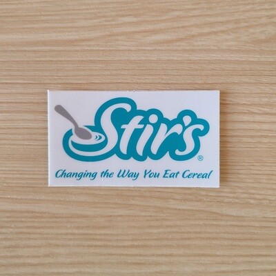 Stir's Rectangle Sticker