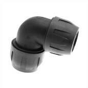 QLGO90PA040 Aircom 1.5&quot; Polymer 90 degree elbow
