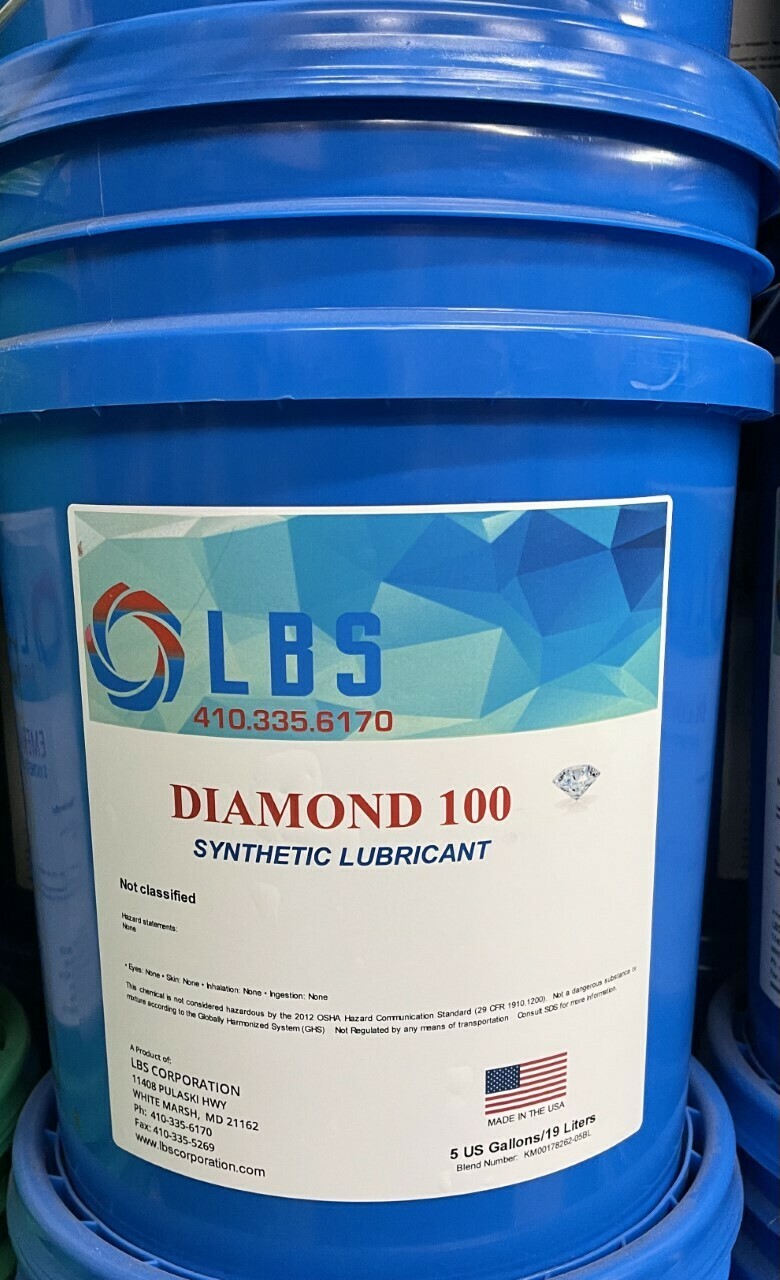 Diamond 100 Rotary Vane Compressor Lubricant