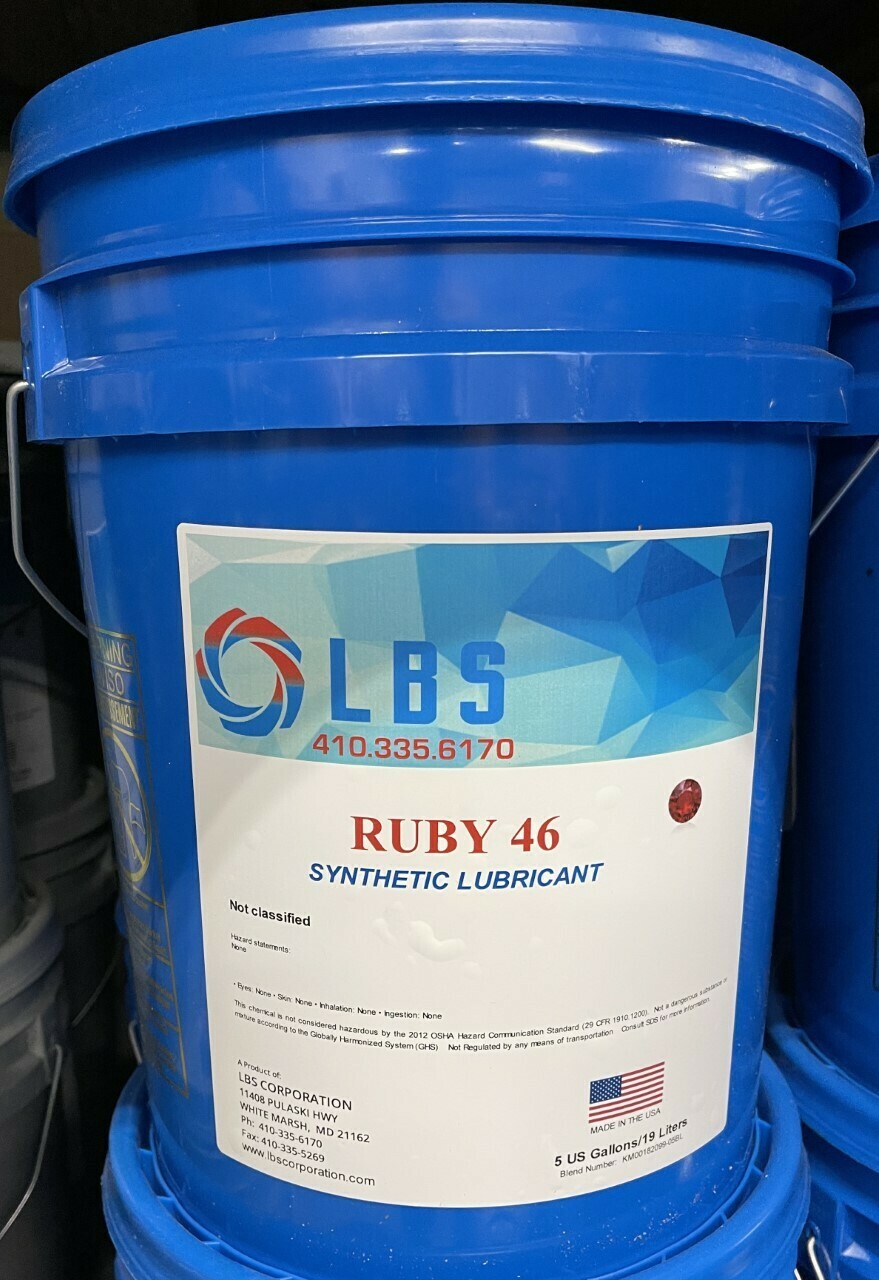 Ruby 46 Rotary Screw Synthetic Lubricant