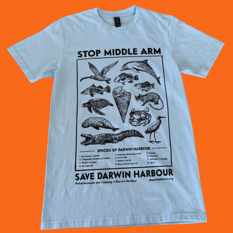 Stop Middle Arm T- shirt Adults