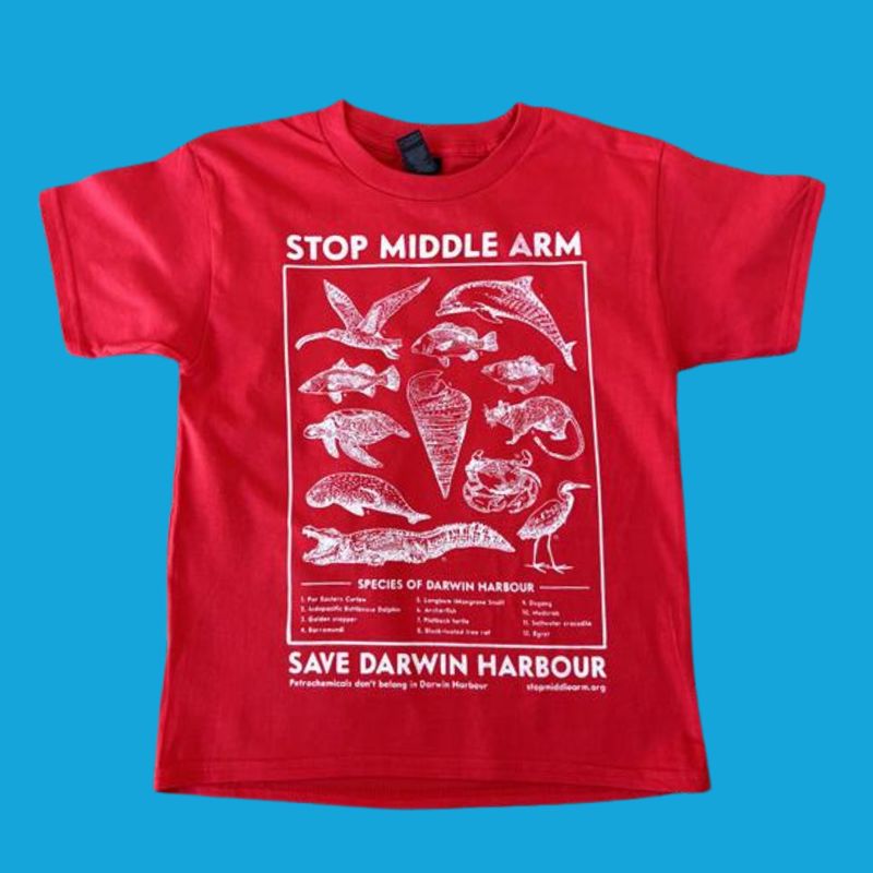 Stop Middle Arm T- shirt kids