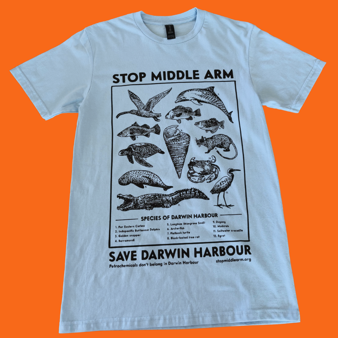 Stop Middle Arm T- shirt Adults