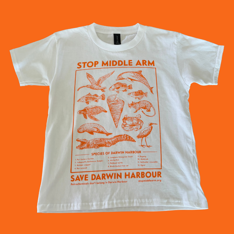 Stop Middle Arm T- shirt Adults
