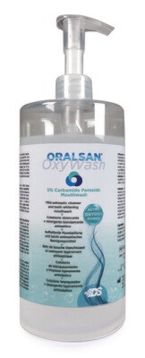 Bain de bouche Oralsan OxyWash - 1 litre