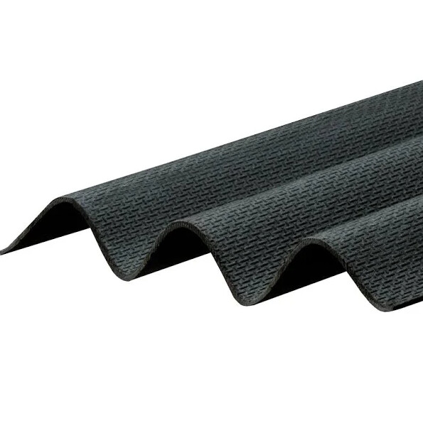 Bitumen Roofing Sheets, Colour: Black, Width: 2000mm, Length: 950mm