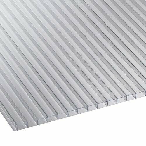 4mm Clear Twinwall Polycarbonate