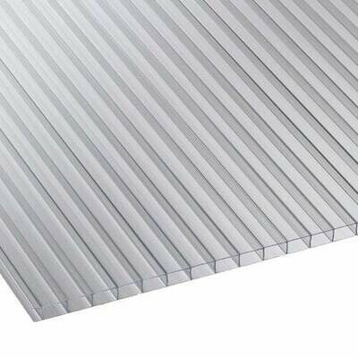 4mm Clear Twinwall Polycarbonate