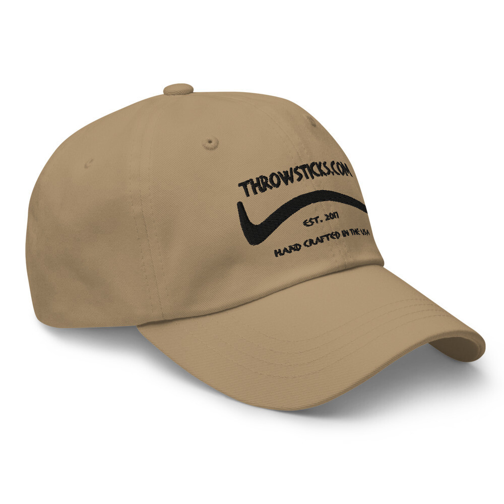 Throwsticks Dad Hat (with buckle back adjustment)