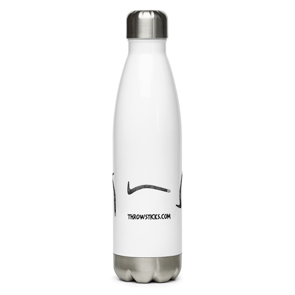 Throwsticks Stainless Steel Water Bottle