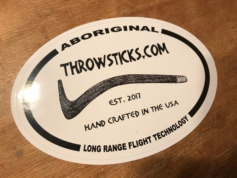 Throwsticks Bumper Stickers