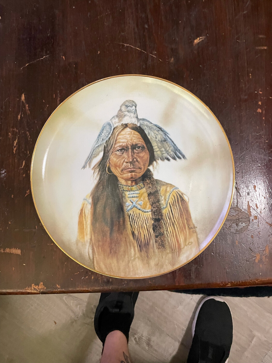 Rare Chief Sitting Bull Plate
