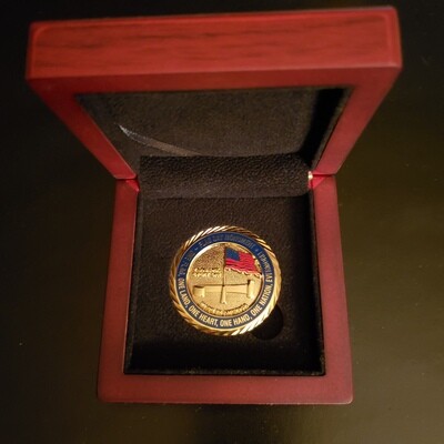 Challenge Coin Gift Box (Challenge Coin Sold Separately)
