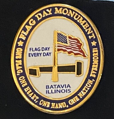 Flag Day Monument Pin