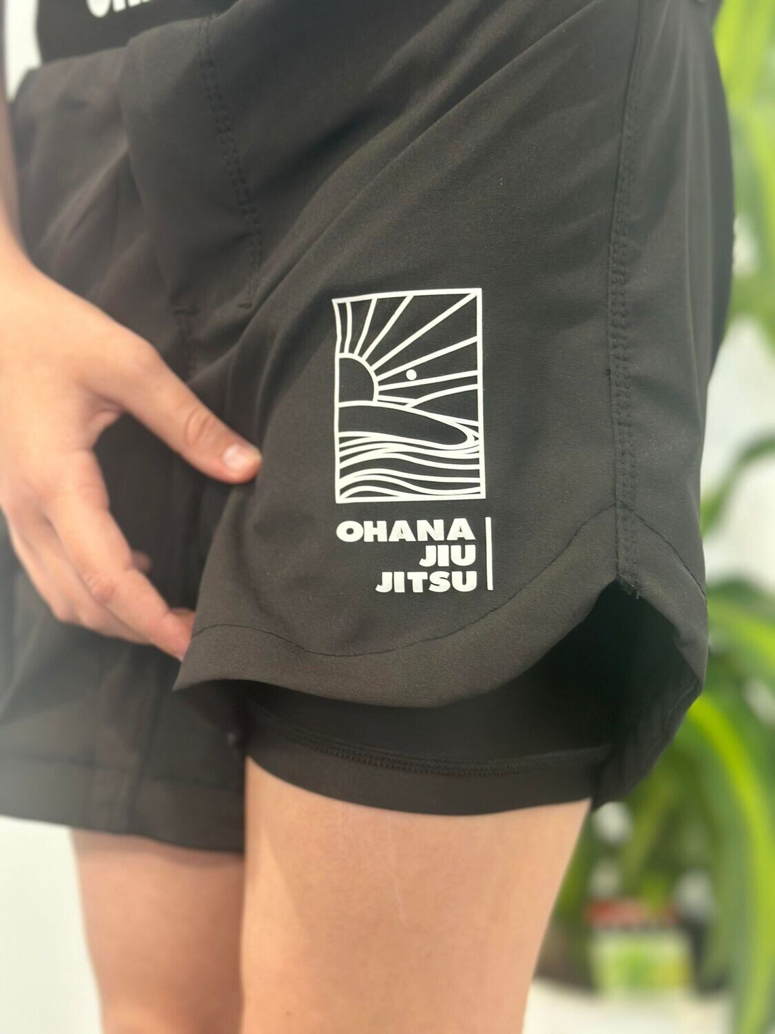 Ohana Nogi Training Shorts - Black Juniors