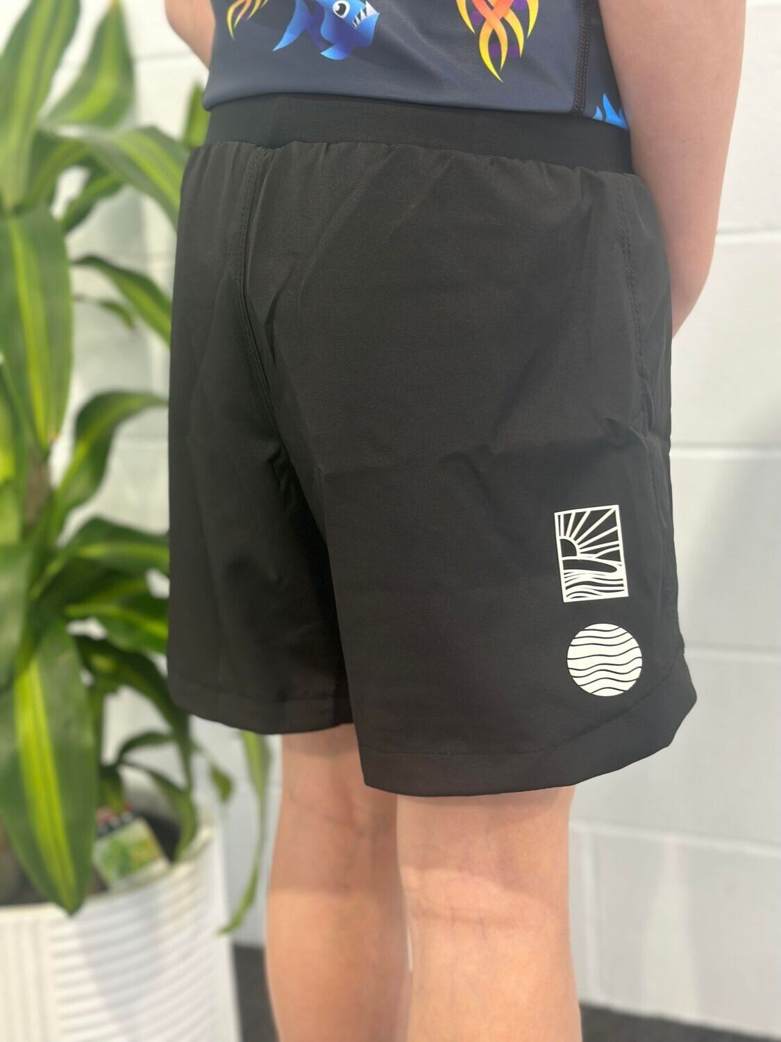 Ohana Nogi Training Shorts - Black Juniors