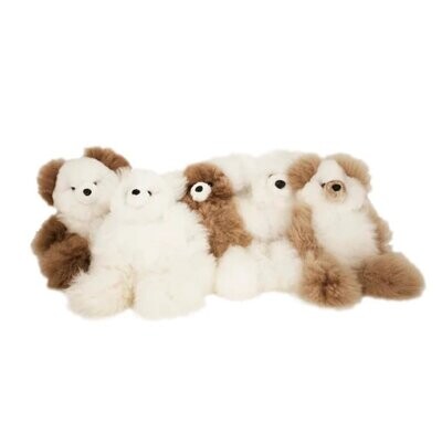  Alpaca Stuffed Bear ( Micro 7") by Shupaca